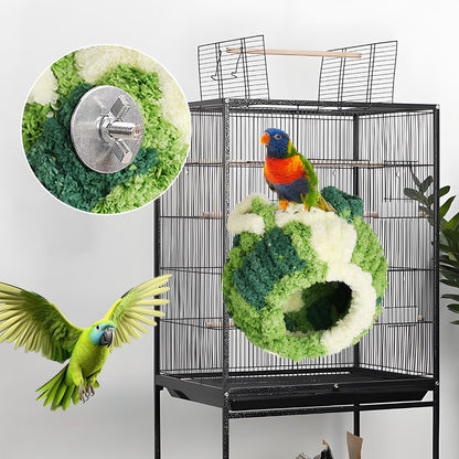 Bird Nest, Conure Breeding House Lovebird Bed for Conure, Lovebird, Canary, Finch, Coneshape Birds, Hamster, Small Pets C
