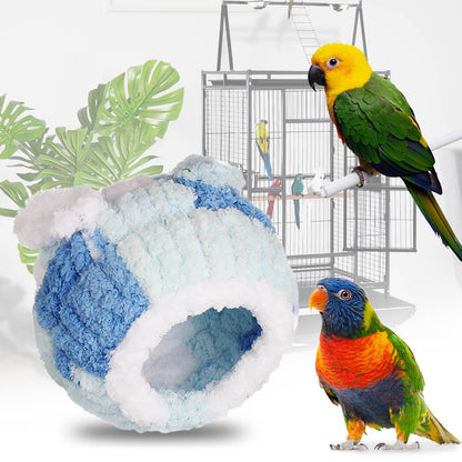Bird Nest, Conure Breeding House Lovebird Bed for Conure, Lovebird, Canary, Finch, Coneshape Birds, Hamster, Small Pets E