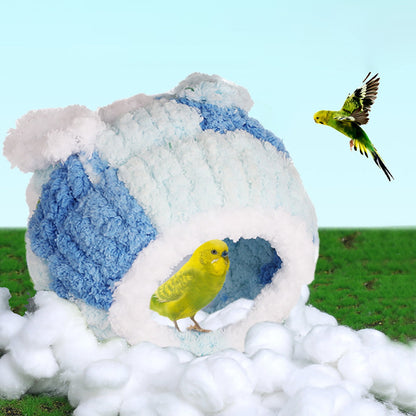 Bird Nest, Conure Breeding House Lovebird Bed for Conure, Lovebird, Canary, Finch, Coneshape Birds, Hamster, Small Pets E