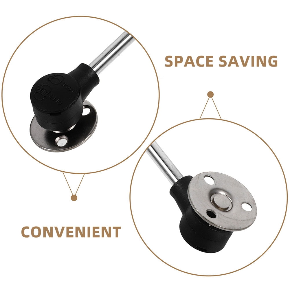 HOOWIFFY Lid Stay Support Hinge Soft Close Hinges For Cabinet Doors Aluminium Alloy 1Pcs