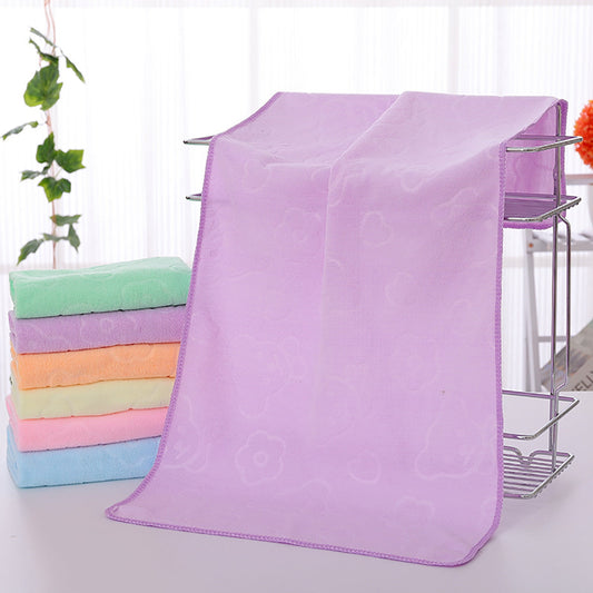 Bath Towels 3 Pack Cotton Bathroom Set,Contains a Bath Towels 28*56",a Hand Towels 12*12",a Face Towels 12*28",Soft Compact & Lightweight,for Gym Camp Beach and Daily Use Purple