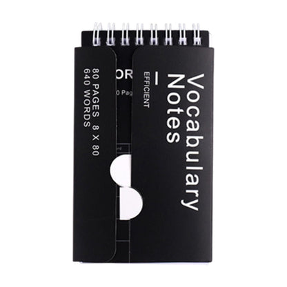 Kdkad Mini Spiral Memo Pads - Pocket-Sized Coil Notebook Set with Ring Binding for Vocabulary, Study Notes & Lists (3x5 inch Travel Notepads)\u200b\u200b 2.9×5.3 in White