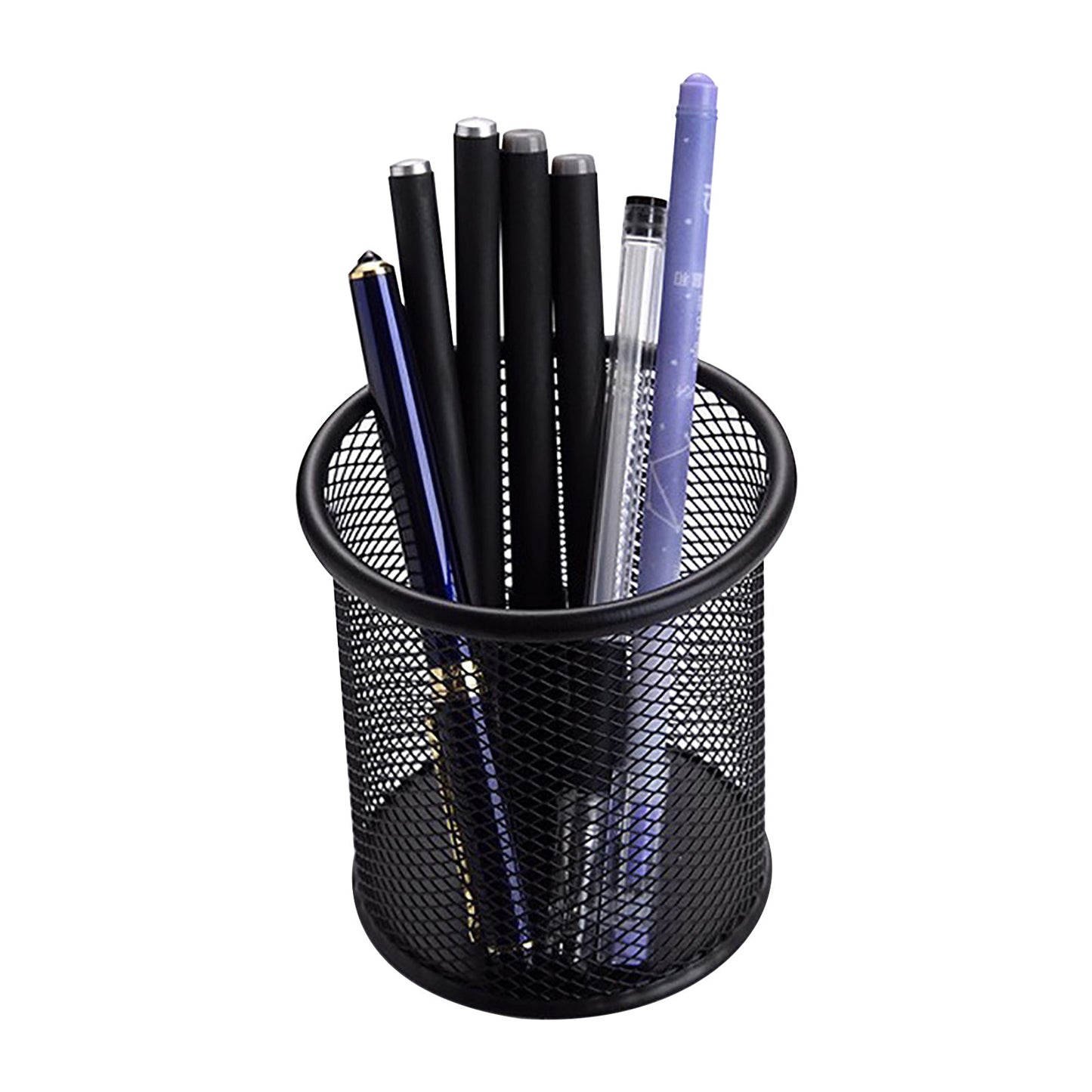 Pen Holder Mesh Pencil Holder Metal Pencil Holders Pen Organizer for Desk Office Pencil Holders, Back to Sch-ool Supplies A