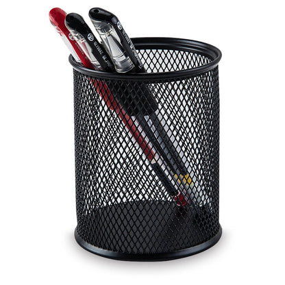 Pen Holder Mesh Pencil Holder Metal Pencil Holders Pen Organizer for Desk Office Pencil Holders, Back to Sch-ool Supplies B