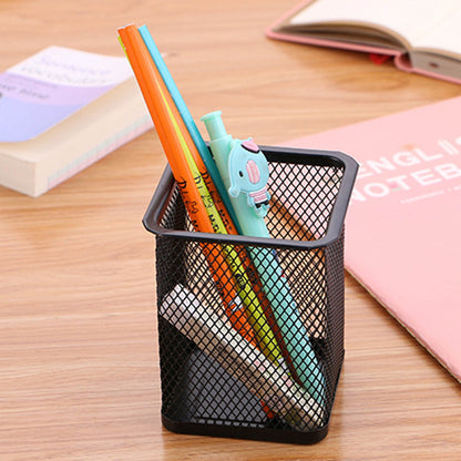 Pen Holder Mesh Pencil Holder Metal Pencil Holders Pen Organizer for Desk Office Pencil Holders, Back to Sch-ool Supplies C