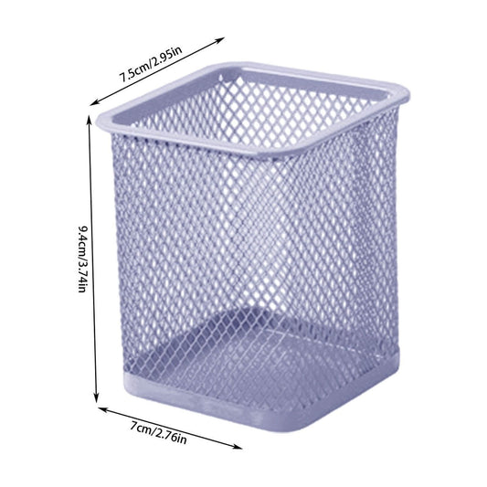 Pen Holder Mesh Pencil Holder Metal Pencil Holders Pen Organizer for Desk Office Pencil Holders, Back to Sch-ool Supplies I