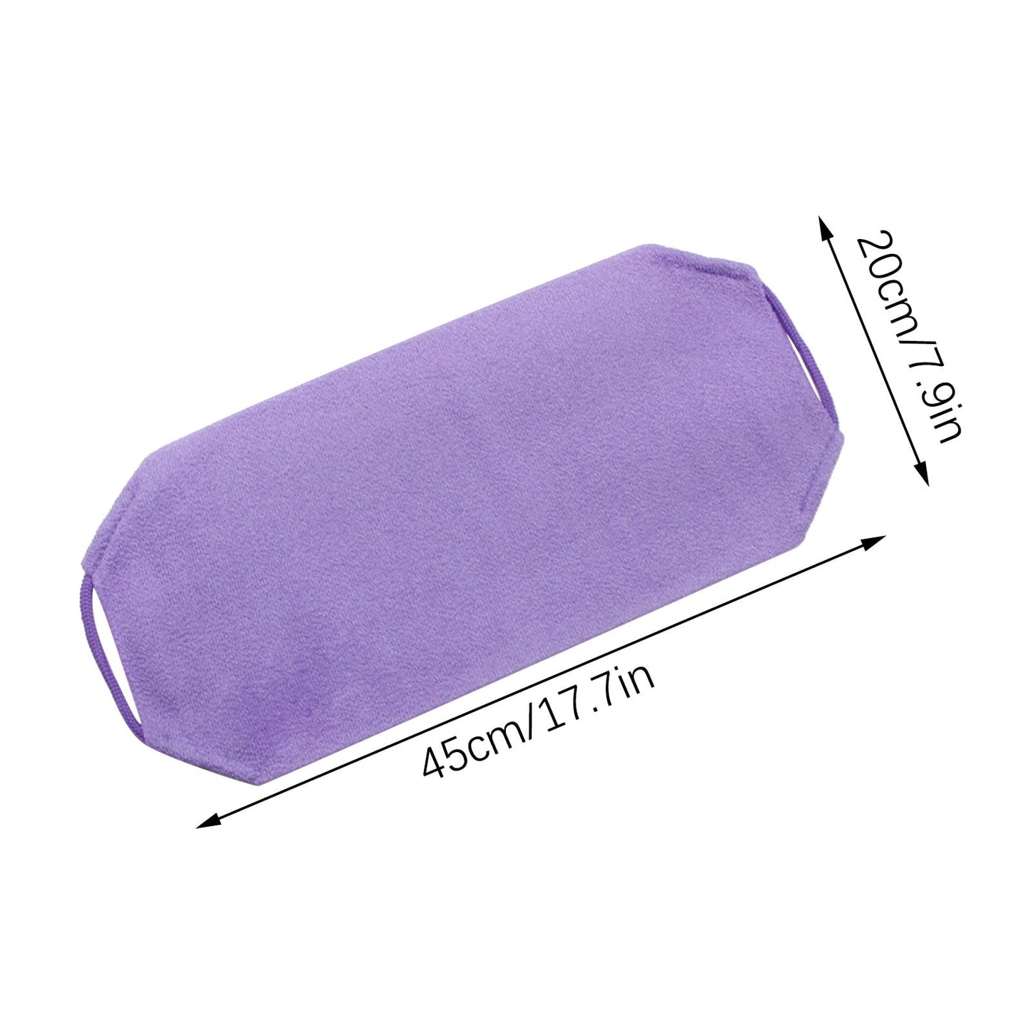 Back Scrub for Shower Exfoliating Washcloth Back Cloth Body Extended Length Scrub Towel Nylon Exfoliating Stretchable Pull Strap Wash Cloth for Bath Body Scrub Washcloth 17.7×7.9 in Army Green