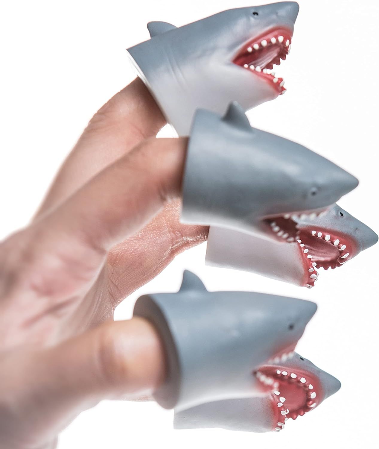 Finger Puppet Set, Animals Puppet Show Theater Props, Novelty Toys Weird Stuff Gifts, for children and adults,  5Pcs