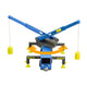 Engineering Vehicle Mini Toy Train Tracks Train Toys Toy Simulation Engineering Car Toy Telescopic Crane Truck Compatible Plastic