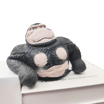 Funny Giant Stretch Gorilla Figure for Kids and Adult, Decompress and Squeeze Stress Toys, Stress Relief Toy for Children and Adults