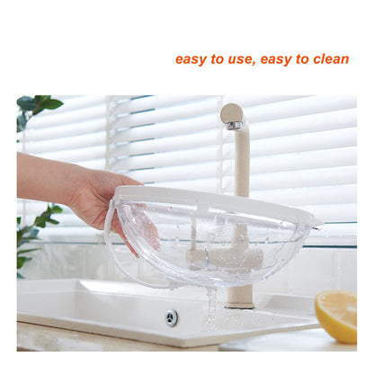 Microwave Splatter Cover Microwave Plate Cover Guard Lid with Steam Vents Food Screen Protector Fly Cake Cover for Home Restaurant
