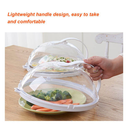 Microwave Splatter Cover Microwave Plate Cover Guard Lid with Steam Vents Food Screen Protector Fly Cake Cover for Home Restaurant