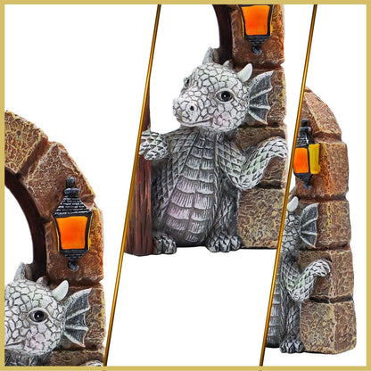 3D Dragon Wall Art Decor Hanging Dinosaurs Sculpture Wall Mounted Room Decor Home Wall Decorations for Kids Bedroom