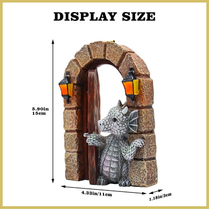 3D Dragon Wall Art Decor Hanging Dinosaurs Sculpture Wall Mounted Room Decor Home Wall Decorations for Kids Bedroom