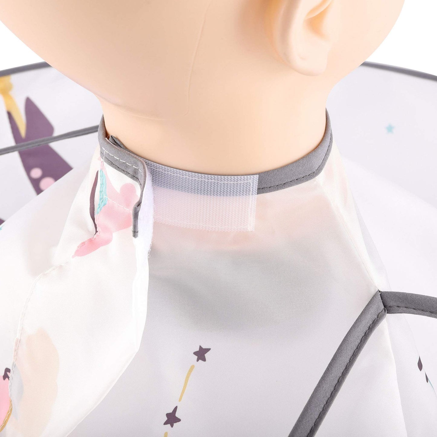 Kids Haircut Cape Hair Cutting Cape, Barber Cape Waterproof Foldable Umbrella Hair Catch Haircut Cape