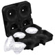 Ice Molds - Silicone Ice Cube Tray With Lid - Fill and Release Ice Maker - Cute and Fun Shape Multipurpose Molds