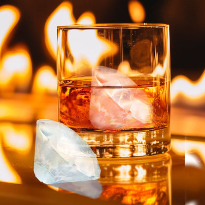 Ice Molds - Silicone Ice Cube Tray With Lid - Fill and Release Ice Maker - Cute and Fun Shape Multipurpose Molds