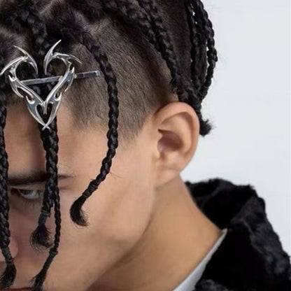 Heart Shaped Hair Clip Barrette Headdress Nonslip Ponytail Holder Accessories Hair Grips Side Clamp Hair Girls
