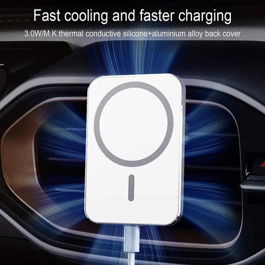 Magnetic Wireless Charger Car Air Vent Phone Holder Fast Charging Station,360°Adjustable Magnetic Air Vent Mount Compatibl