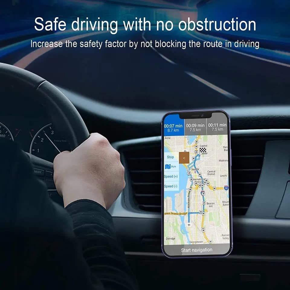 Magnetic Wireless Charger Car Air Vent Phone Holder Fast Charging Station,360°Adjustable Magnetic Air Vent Mount Compatibl