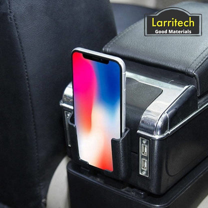 Stick-on Gravity Car Phone Holder Sleeves Strong Sticker Two Sides Cradle (Black)， Compatible with Smartphones, Adjustable Width