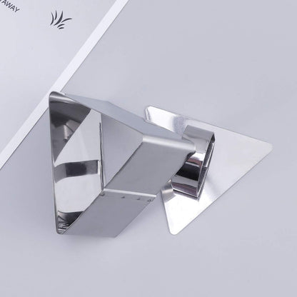 Cake ring mold 1 triangular cooking ring with food press - small dishwasher safety stainless steel mousse mold