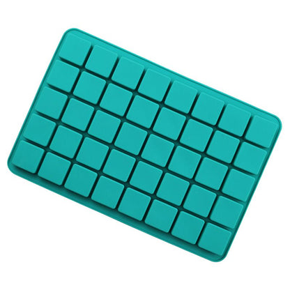 Grid chocolate mold candy making ice cube mold Nama chocolate square silicone party biscuit baking mold square chocolate mold