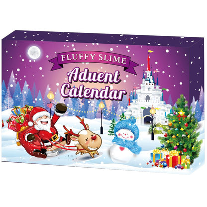 Wind up Timer with Alarm Bubble Glue Crystal Clay 24 Digital Advent Countdown Timer Kids School (Purple)
