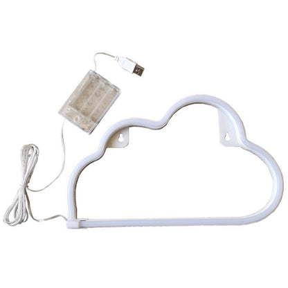 Cloud Neon Signs, LED Cloud Neon Light for Wall Decor,Cloud Sign Shaped Decoration Wall Lights for Bedroom Aesthetic Teen