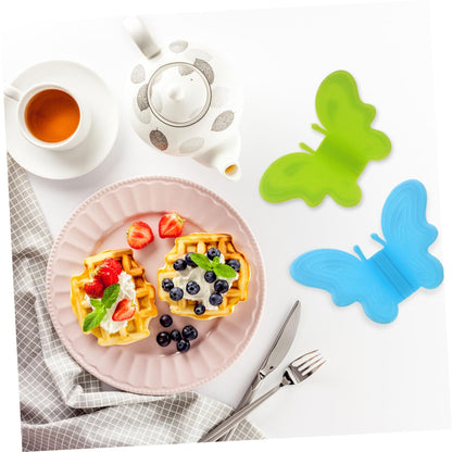 2pcs Oven Mitts Magnetic Oven Mitts Silicone Oven Hot Mitts Teapot Holders Anti- Scald Handle Cover Mini