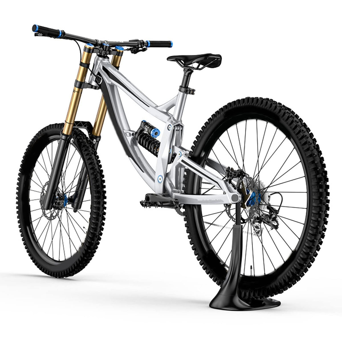 Bike Floor Type Parking Rack Hub Mount Bicycle Stand Height Adjustable for MTB Mountain Road Bike,Bike Parking Rack