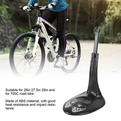 Bike Floor Type Parking Rack Hub Mount Bicycle Stand Height Adjustable for MTB Mountain Road Bike,Bike Parking Rack