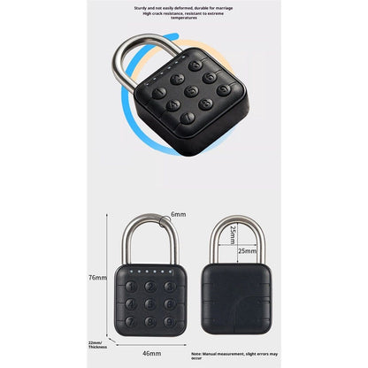 Combination Lock, Combination Lock for Locker, Locker Lock & Gym Locker Lock - High Security, Easy to Use for Gym, School, Travel, Outdoor