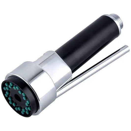 Kitchen Tap Spray Head, ABS Kitchen Tap Sprayer Head, Sink Faucet Sprayer Head Nozzle Replacement Part, Pull Down Faucet Hose Sprayer Head Nozzle , only One Setting, Chrome
