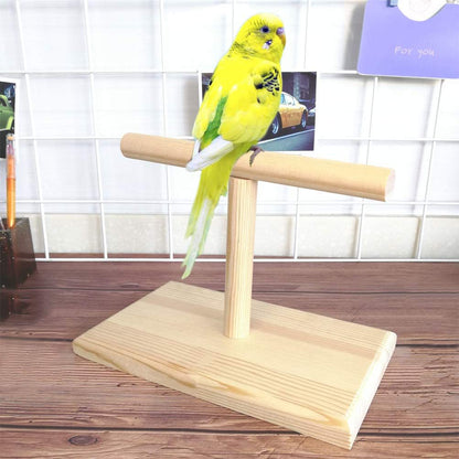 Small Bird Perch,Bird Play Stand,Portable Training Parrot Playstand, Bird Cage Toys for Cockatiels Conures Parakeet Finch Lovebirds