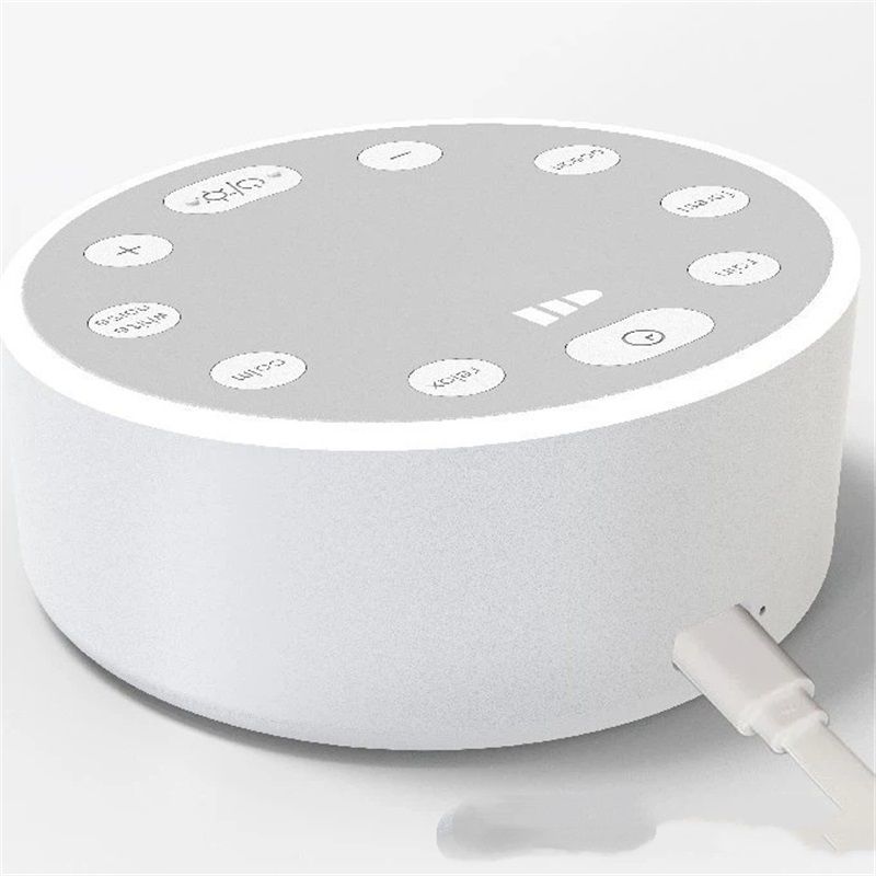 Sound Machine Night Light White Noise Noise Machine Looping Sounds Function Sleep Sounds Machine for Baby Kids Adult & Home Office Travel