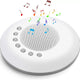 White Noise Machine for Kids, Sound Machine Baby with Ambient Night Light, Soothing Sounds Sleep Noise Ideal Gifts for Kids Adults Bedside Travel Nursery