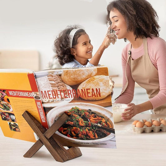Plate Stand for Display - 6.5 Inch Plate Holder Display Stand, Wooden Picture Frame Holder, Decorative Table Top Easels