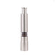 Stainless-Steel One-Handed Thumb Push Button Salt and Pepper Grinder For Black Pepper(Stainless steel spring built-in model)