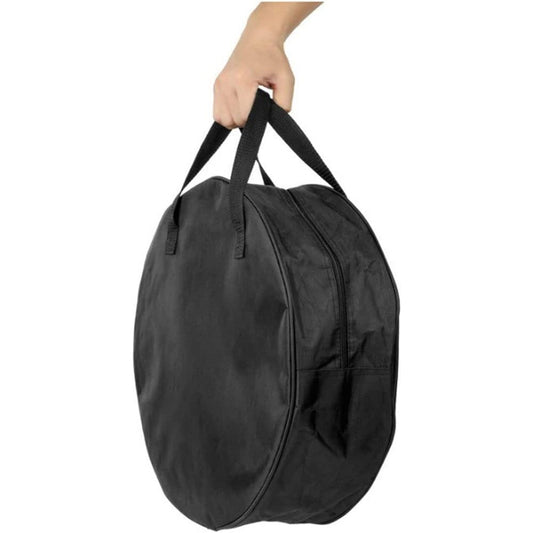 Jumper Cable Bag,Tools Cable Bag, Cable Storage Organizer With Exterior Pocket For EV Charging Cables for Electric Vehicles,Extension Cables（black34*10cm）