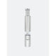 Stainless-Steel One-Handed Thumb Push Button Salt and Pepper Grinder For Black Pepper Or Salt(One pack)