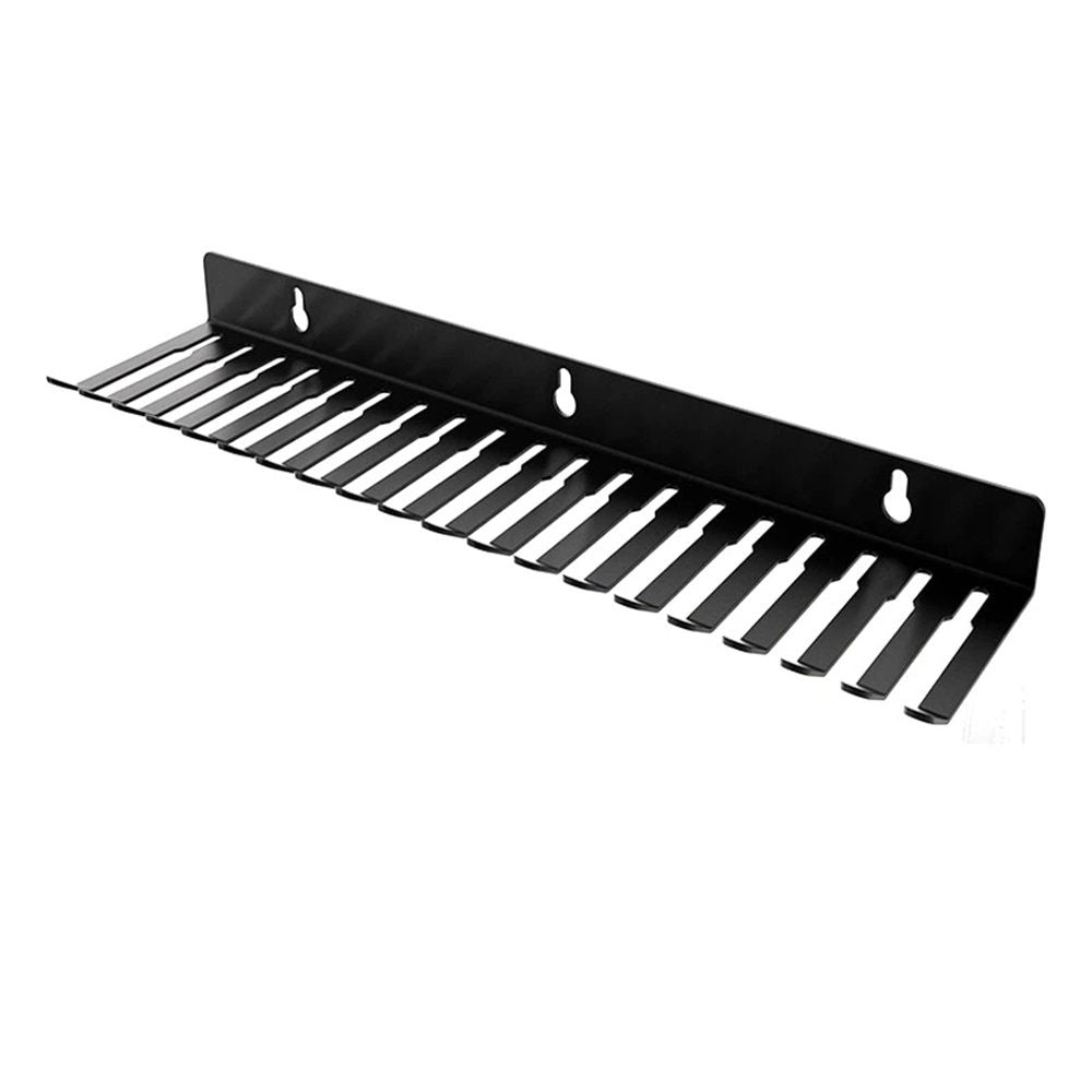 Wall Mount Cable Hanger Cord Rack Organizer Cable Holder Cable Storage with 19 Cable Slots Width from 5.5 to 9.5mm for Cord Management