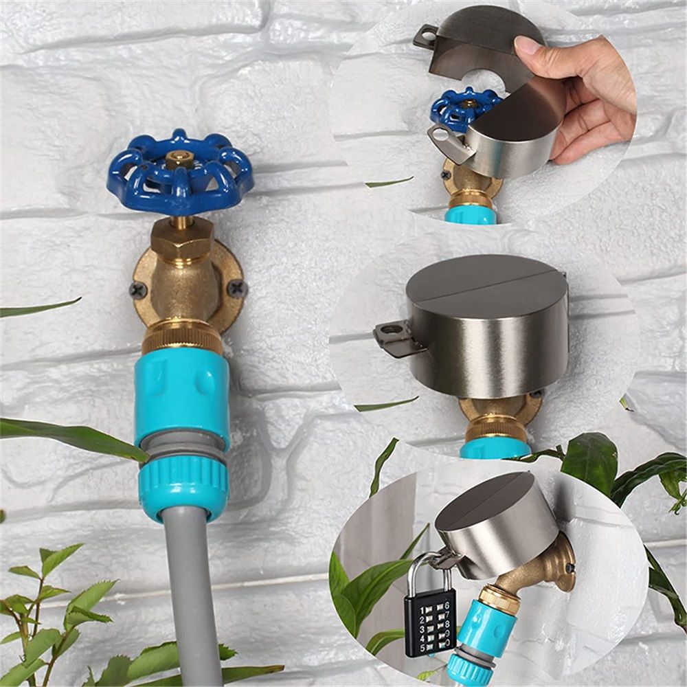 Door Handle Lock, Door Knob Lock Out Device,Cover to Disable The Doorknob/Faucet/Valve, Prevents Turning of Door Knob and Access to Keyhole, Prevents Operating The Knob (Password Hanging Lock)