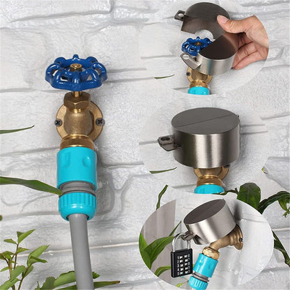Door Handle Lock, Door Knob Lock Out Device,Cover to Disable The Doorknob/Faucet/Valve, Prevents Turning of Door Knob and Access to Keyhole, Prevents Operating The Knob (Password Hanging Lock)
