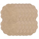 Round  Placemats Set of 12 Jute Rustic Place Mats for Dining Table Heat Resistant Natural Farmhouse Table Mats Decor (Wave Rim)