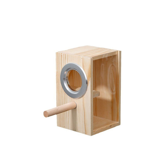 Parakeet Nest Box Budgie Nesting House Cockatiel Breeding Parrots Mating Box for Lovebirds Large and Medium-Sized Birds
