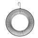 Whole Peanut black Wreath Feeder for Squirrels and Blue Jays,  Round Hanging Bird Feeder for Feeding Birds and Squirrels, 16" L x 12" W , Black