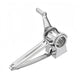 Stainless steel cheese slicer, hand cranked rotating cheese slicer, cheese slicer tool, creative cheese slicer（Conventional 9-10 holes）