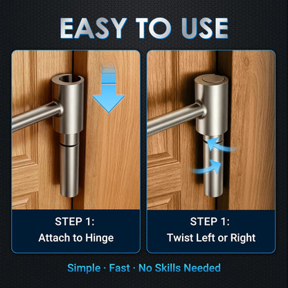 Hinges Gap Adjusting Wrench, Door hinge repair tool, Upgraded steel double-ended door hinge repair wrench, Heavy-duty door hinge adjustment tool for standard round bolts (two-pack)