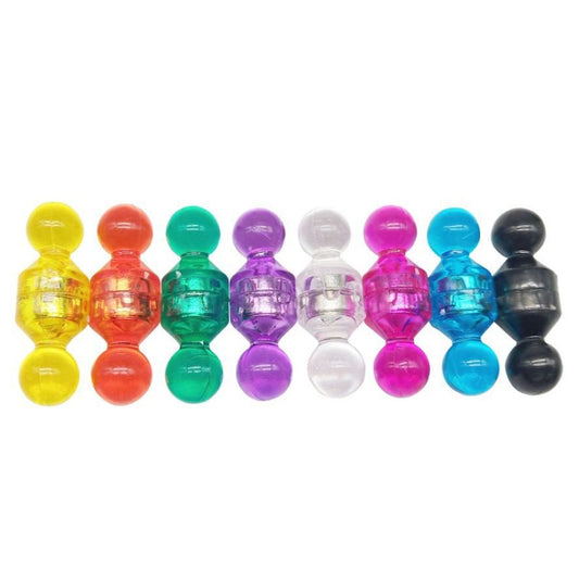 160 Colorful Magnets for Whiteboard | 8 Assorted Color Strong Push Pin Magnets | Perfect Magnetic Push Pins to use as Refrigerator Magnets, Whiteboard Magnet, Classroom Magnet